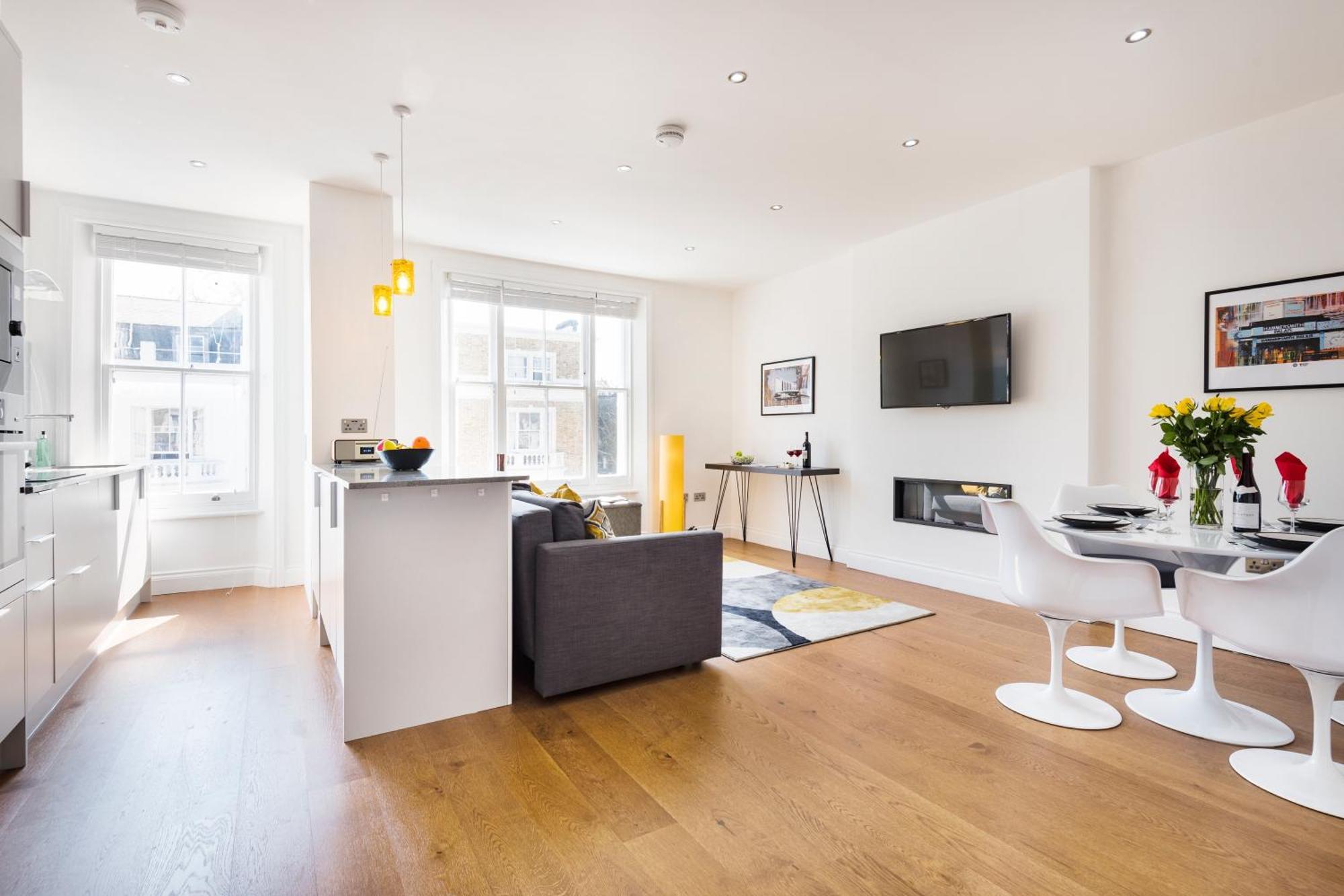Апартаменти Bright And Modern Earls Court Gem Лондон Екстер'єр фото